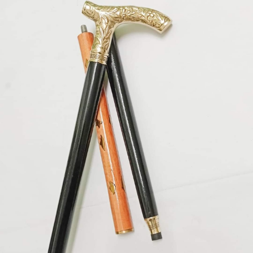 walking stick wooden and brass handle-https://s3.ap-south-1.amazonaws.com/prod-media-vyaparify-com/vcards/products/397593/product_1761929472_6904e90019708.png Image