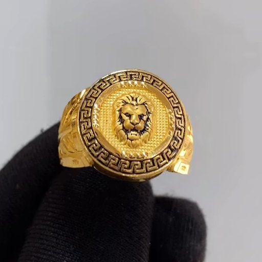  Gold gents ring GAGAN JEWELLERS MANDIR WALA BAZAROPPOSITE JARNAILSINGH AND SONS JEWELLERS SULTANWIND ROAD