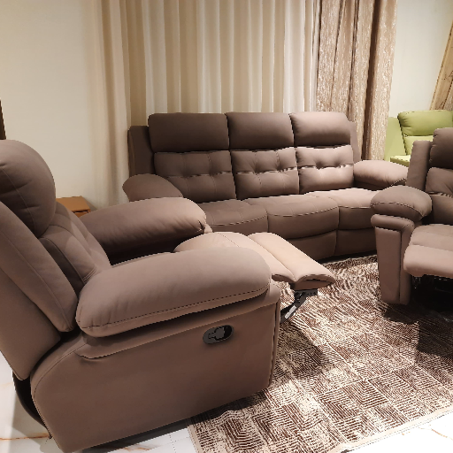  Power laclener sofa set 3+1+1 LUXURY LIVING D NO 24 1 GROUNDFLOOR N S GRANDBUILDING OPP SREE CONVENTION HALL