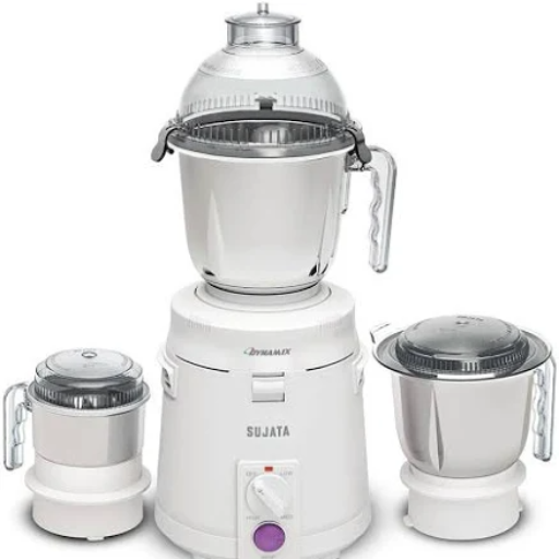 Sujata Dynamix 900-Watt Mixer Grinder with three stainless steel jars-https://s3.ap-south-1.amazonaws.com/prod-media-vyaparify-com/vcards/products/419046/product_1763532272_691d5df08603a.png Image