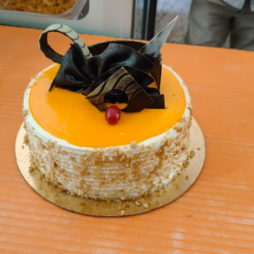  1kg butterscotch cake SLR BANGLORE BAKERY 20 74 A NAWABPET ROAD KONDURGU  LANDMARK Dhanalakshmi Juylri Opposite