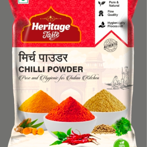  Mirch Powder HERITAGE FOOD PRODUCTS C O Heritage Food  Products Shop No 2  3 4 Near By S N COLLEGE VILLAGE BAGWADA DEALHI BY PASS ROAD LANDMARK S N College Jaipur