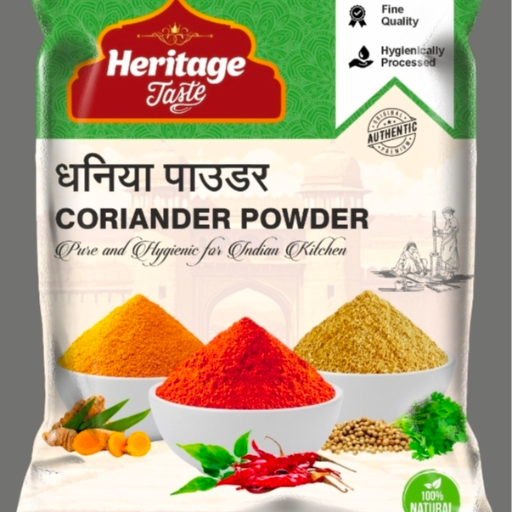  Dhaniya Powder HERITAGE FOOD PRODUCTS C O Heritage Food  Products Shop No 2  3 4 Near By S N COLLEGE VILLAGE BAGWADA DEALHI BY PASS ROAD LANDMARK S N College Jaipur