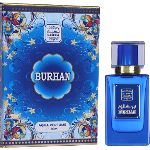  Burhan Aqua Perfume 30ml FATEMI NOVELTIES SHOP NO 6 SHRI  RADHARAMAN CO OP  HOUSING SOCIETY BEHIND QUALITY HARDWARE CANADA CORNER NASHIK