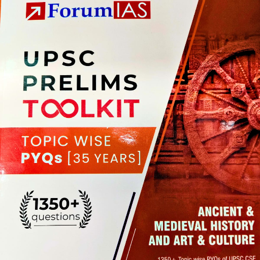 Forum IAS UPSC Prelims Toolkit Topic-Wise PYQs (35 Years),Ancient &Medieval History And Art & Culture-https://s3.ap-south-1.amazonaws.com/prod-media-vyaparify-com/vcards/products/426001/product_1763984147_692443135188a.png Image