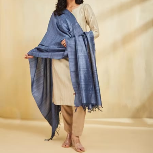 Tussar Ghicha silk Dupatta-https://s3.ap-south-1.amazonaws.com/prod-media-vyaparify-com/vcards/products/431688/product_1764394685_692a86bd17f73.png Image