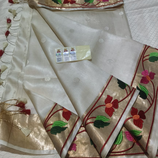 Tussar Tussar silk saree with Embroidery work Design-https://s3.ap-south-1.amazonaws.com/prod-media-vyaparify-com/vcards/products/432470/product_1764423553_692af781df173.png Image