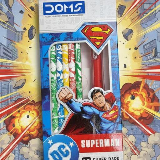  DOMS SUPERMAN PENCIL AASHAPURA TRADERS NO 59 1 BG 6SAIDAPET ROADVADAPALANI NEAR SIVAN KOVIL