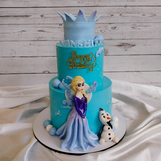  Frozen Fondant Themed Cake – Designer Cake in New Alipore PRIGO New Alipore, 9 Buroshibtala  Main Road Behala