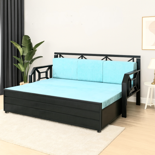 Cum Bed Pemium Size With Hydraulic Storage System-https://s3.ap-south-1.amazonaws.com/prod-media-vyaparify-com/vcards/products/435808/product_1764680729_692ee419c77ac.png Image