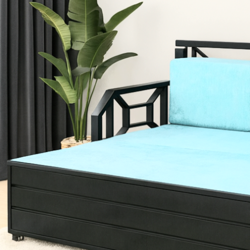 Bed Cum 6x5 Black Matte Finish-https://s3.ap-south-1.amazonaws.com/prod-media-vyaparify-com/vcards/products/435969/product_1764690993_692f0c31daf51.png Image