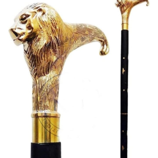  Lion face wooden stick NOBEL HANDICRAFTS 1 NAGINA, Nagina, Uttar Pradesh, 246762
