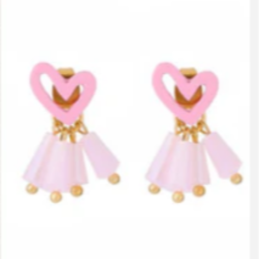 Korean Style Pink Earring-https://s3.ap-south-1.amazonaws.com/prod-media-vyaparify-com/vcards/products/436027/product_1764694978_692f1bc28f808.png Image