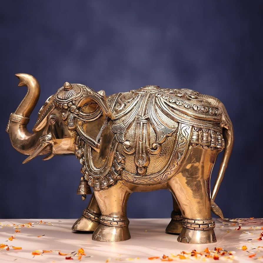  Home Decor/Antique Brass Elephant Figurine in Bengaluru Stunning Design CAVERY COTTAGE EMPORIUM 3 Whitefield Main Road Anugrah Complex, Hoodi Village Next To ICICI Bank, Bengaluru, Karnataka, 560048
