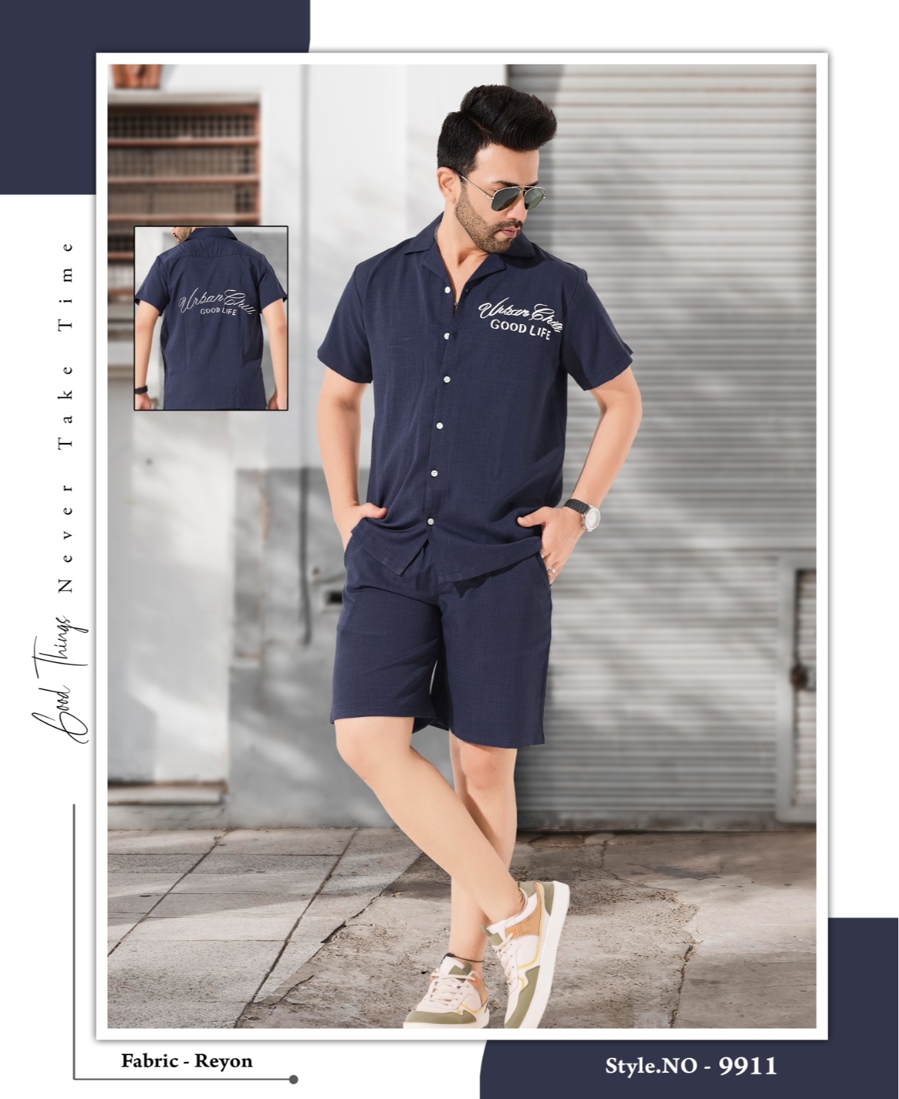  Mens Co-ord Set in Mumbai: Stylish Front Open Design LASHES N FASHION SHOP NUMBER 7 KP  SHARMA CHAWL NO 8  JAWAHAR NAGAR BANDRA EAST PIPELINE ROADLANDMARK NEAR PIPELINE
