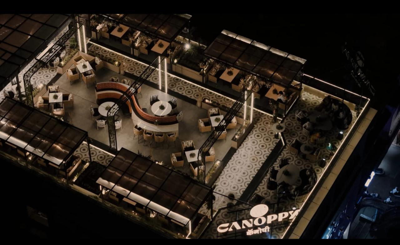  Canopy Rooftop Restaurant in Chandrapur: Elegant Dining Experience CANOPY THE ROOFTOP PLOT NO 18 TRENDS BUILDING ROOFTOP JANATA COLLAGE NAGPUR ROAD CHANDRAPUR CHANDRAPUR CHANDRAPUR LANDMARK NEAR TRENDS BUILDING