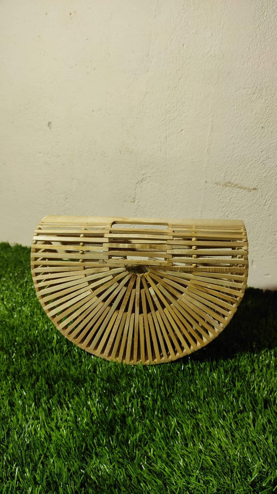 Fashion Accessories: Bamboo Ark Clutch Bag in Nagina - Stylish Eco-Friendly Design-https://s3.ap-south-1.amazonaws.com/prod-media-vyaparify-com/vcards/products/448548/product_1765412537_693a0eb9d8584.png Image