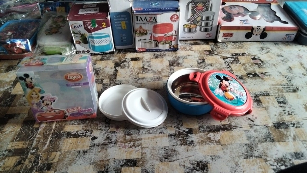 Insulated Steel Cartoon Lunch Box, Inner Steel  with Air Tight, Leak Resistant-https://s3.ap-south-1.amazonaws.com/prod-media-vyaparify-com/vcards/products/48165/WhatsApp-Image-2024-06-14-at-1.22.42-PM.jpeg Image