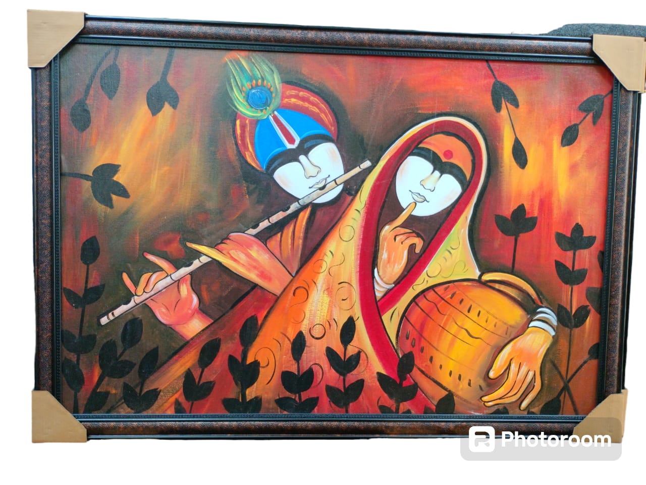  Radha Krishna Hand-Painting OM SHIV SAI GIFT GALLERY 4 Narayan Market Opposite Nand Di Hatti Sadar Bazar Delhi 110006