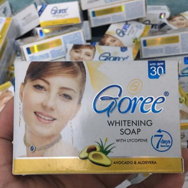  GOREE WHITENING SOAP With LYCOPENE PACK OF 2 JESSY DISTRIBUTION PVT LTD JESSY MART, 8-14-61&62/HN/205, PLOT NO. 205, ROAD NO. 5, C5 BAKERY, HANUMAN NAGAR, MEERPET, RANGA REDDY DISTRICT, HYDERABAD-500097, TELANGANA, INDIA.
