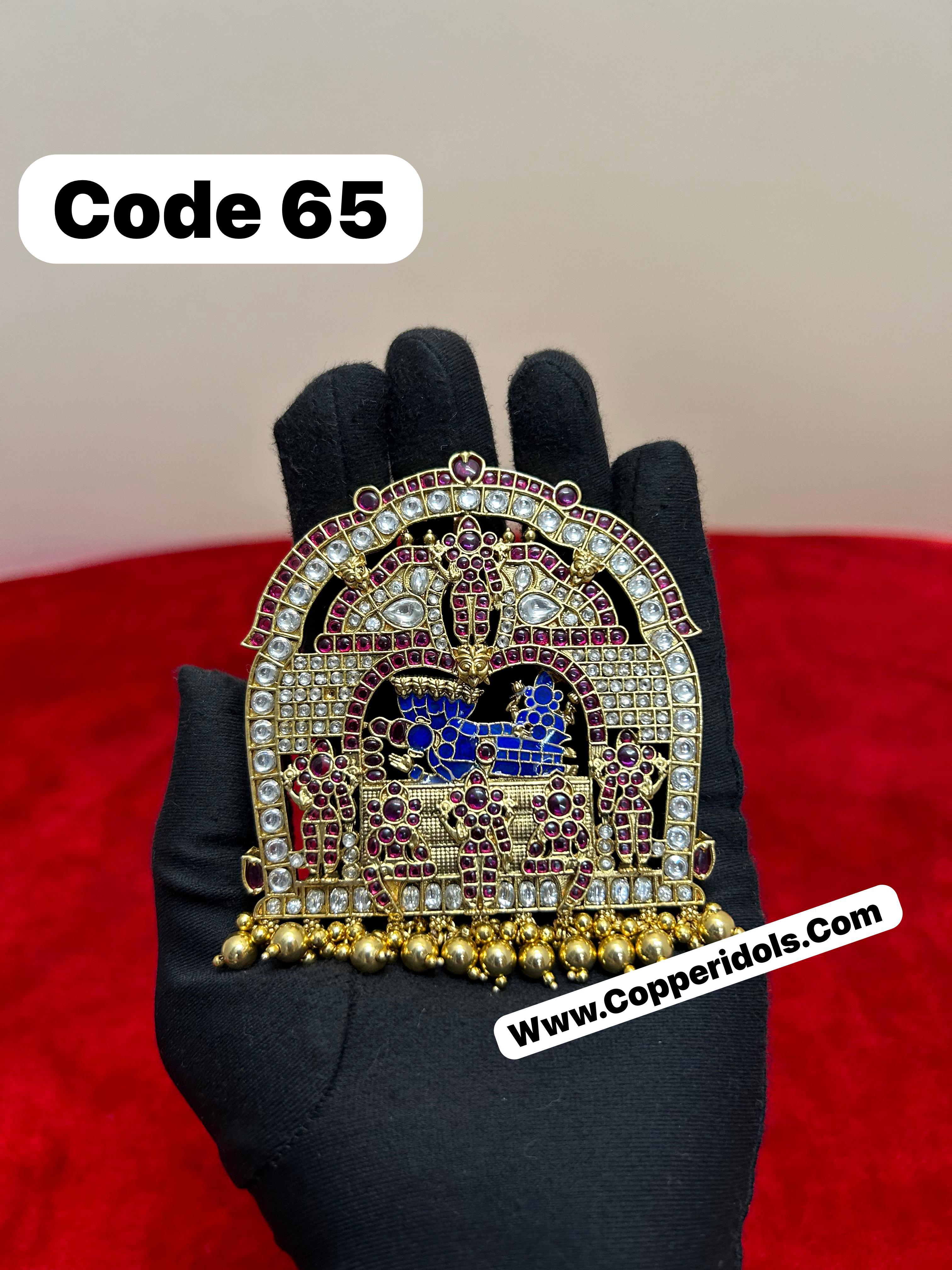 Panchaloha Srirangam Ranganathar gem studded pendant-https://s3.ap-south-1.amazonaws.com/prod-media-vyaparify-com/vcards/products/69887/40b1bf61-9aea-4bb0-a6d6-2ebfaa8268fd.jpg Image