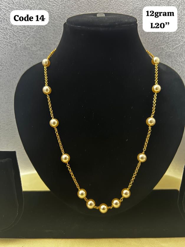 Panchaloha made gold polished chain with pearl mala-https://s3.ap-south-1.amazonaws.com/prod-media-vyaparify-com/vcards/products/70287/56d762f9-5340-48ba-95b0-0a07f983e141.jpg Image