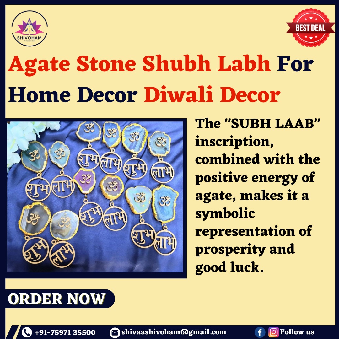 Agate Crystal Shubh Labh for Home Decor set-https://s3.ap-south-1.amazonaws.com/prod-media-vyaparify-com/vcards/products/75345/Coster.jpg Image