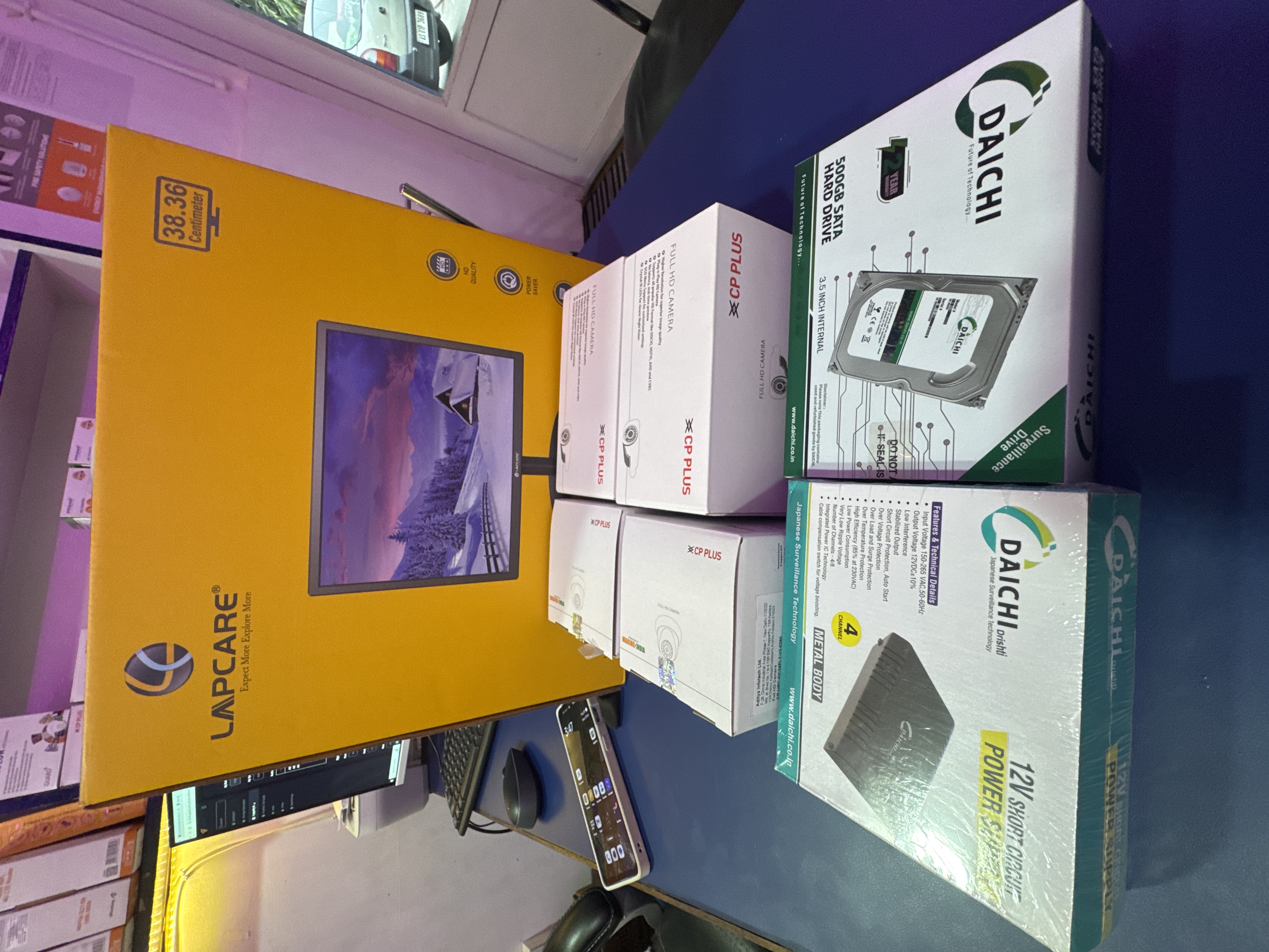  4 Camera Setup AIKON ENTERPRISE Beltola, Guwahati-781028