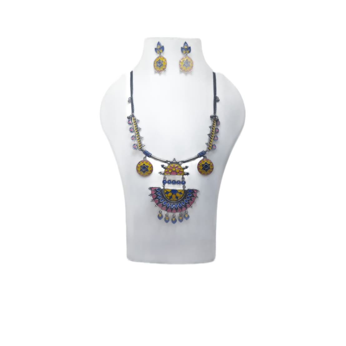 Yellow Pink Ethnic Necklace-https://s3.ap-south-1.amazonaws.com/prod-media-vyaparify-com/vcards/products/75589/1000143885.jpg Image