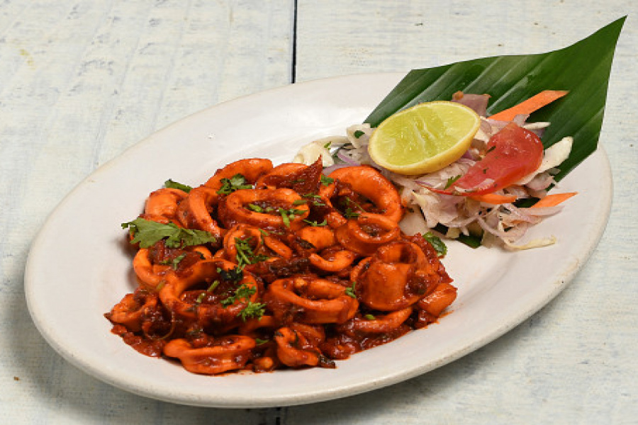  Calamari Masala Fry SUSSEGADO SOUZA Calangute - Anjuna Rd,Opposite Village Panchayat, Naika Vaddo, Calangute, Goa