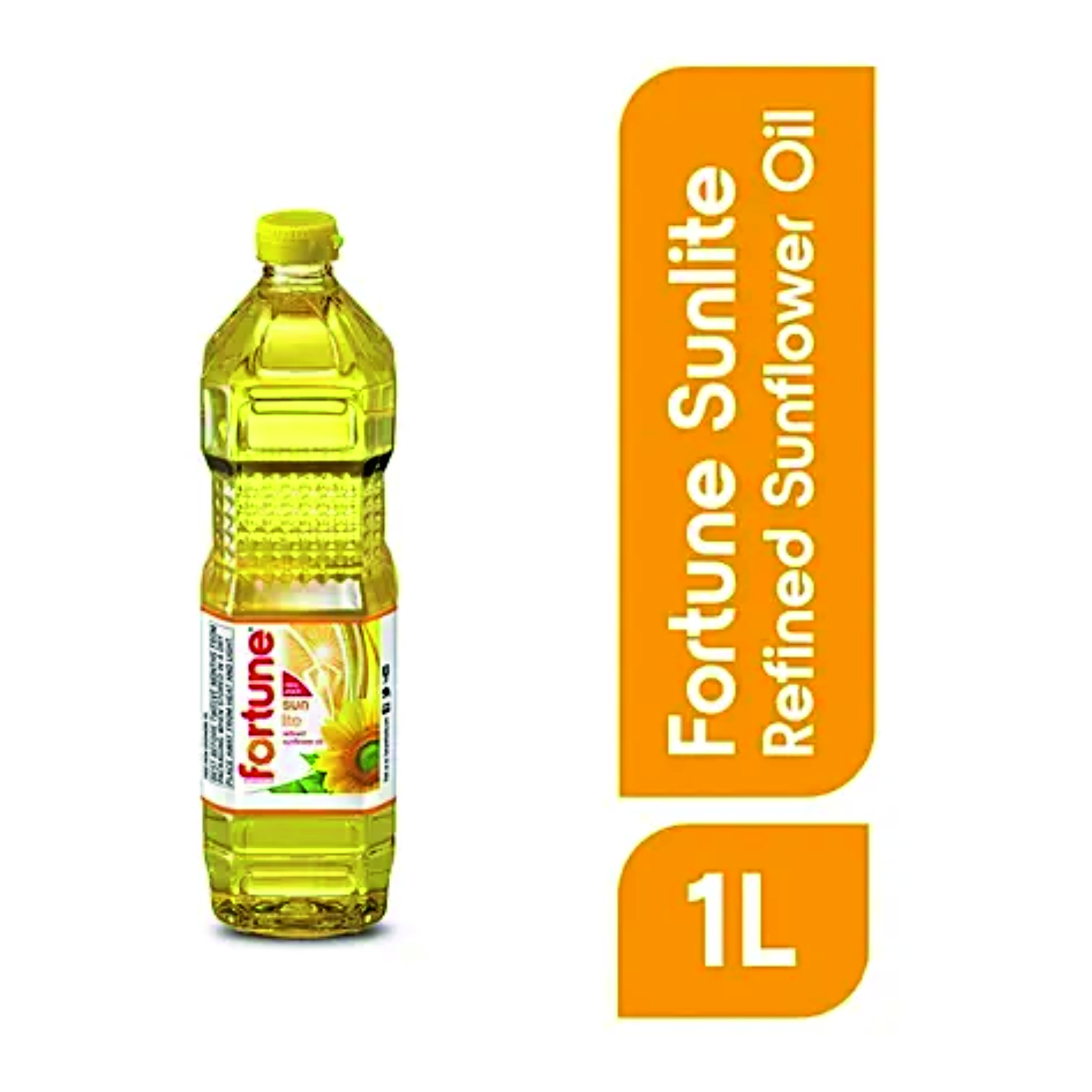  Fortune Sunflower Refined 1 Ltr Pet X 12 CHANDER SEN SITA RAM HARDOI