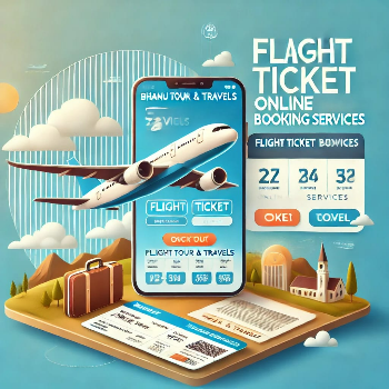Flight Tickets Booking Online BHANU COMPUTER AND JAN SEVA KENDRA Gulmohar Enclave, Khargapur, Gomati Nagar, Lucknow