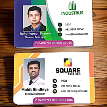 Office ID Card Printing | LAXMI PRINTERS | F BLOCK-D, TPS 245 DUDHESHWAR CIRCLE