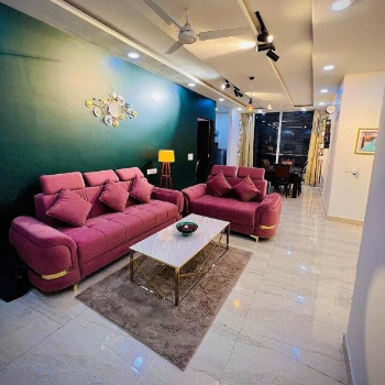 Living Room | DREAM STAYS | 379 FLAT NO 401 SIDH RIDHI SIDHI APARTMENT GALI NO 2 RAJA PARK JAIPUR 302001