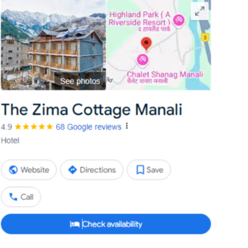 Hassle-Free Booking & Payment – Zima Resort, Manali THE ZIMA RESORT THE ZIMA RESORT ZIMA COTTAGE BURWA ROAD HIGHLAND PARK MANALI UP MUHAL BURUWA MAJHACH KULLU