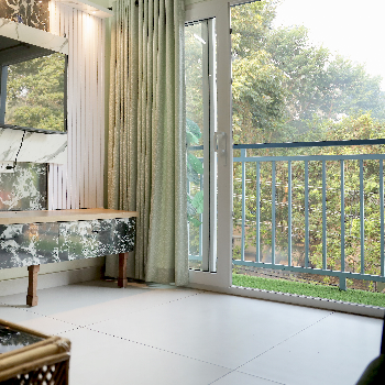 Balcony View THE NEST HOMESTAY The Nest Homestay GV Raja Road, Vellar Kovalam, Trivandrum, Kerala, India