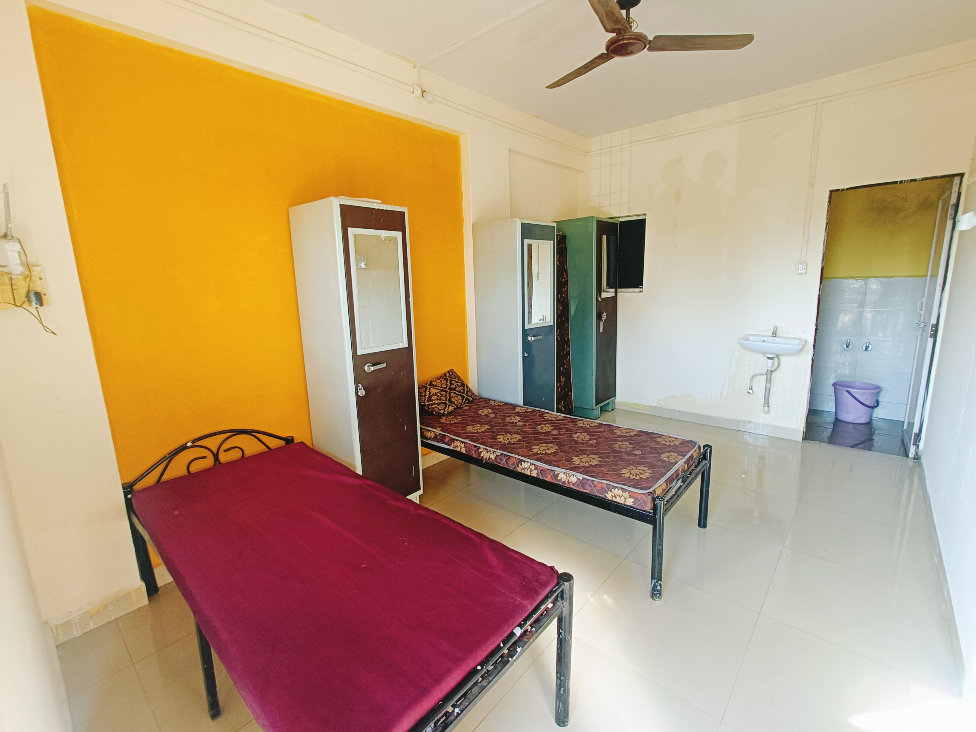 Three-Sharing Rooms SHREE RAM P G Shree Ram PG Talwade Pimpri Chinchwad