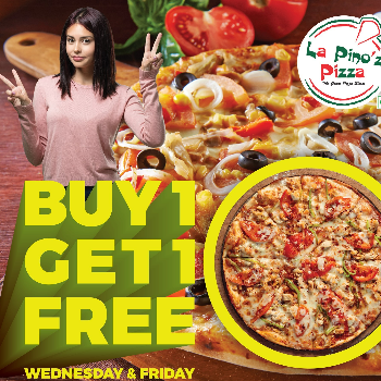 LA PINOZ PIZZA GULMOHAR | BOGO OFFER