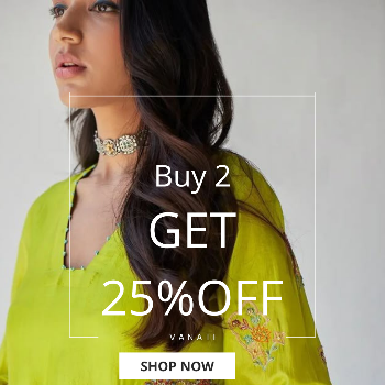 Buy 2 get 25%off | VANATI | Gujarat