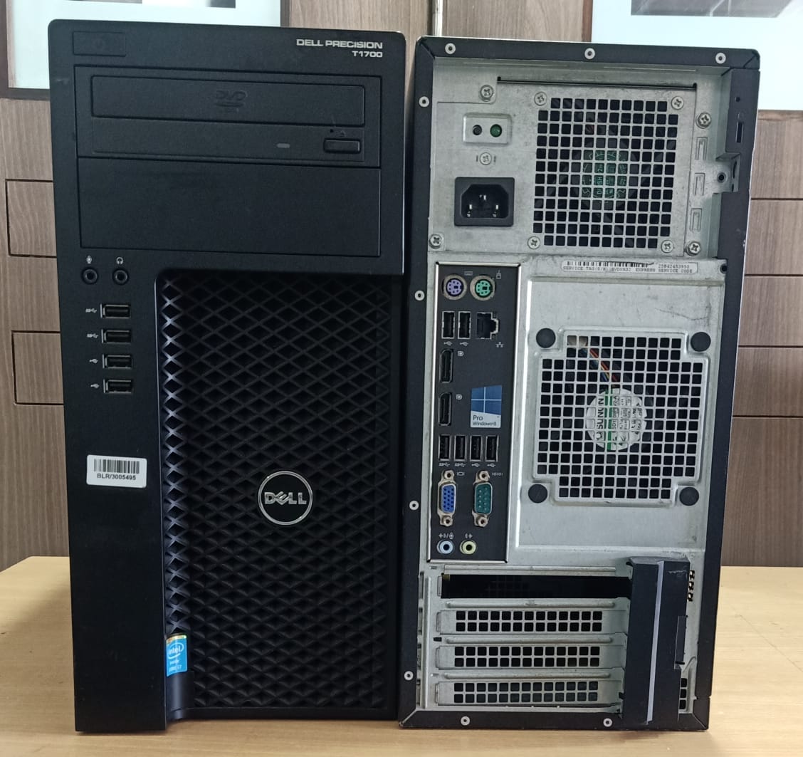 DELL WORKSTATION T1700 FOR VIDEO EDIT RFT17002342 - Rs 17999 | NSK INDIA CORP | Tecnow Solution 35 Kanak Pura Road Landmark JP Nagr Metro Station Piller No. 63Bangalore