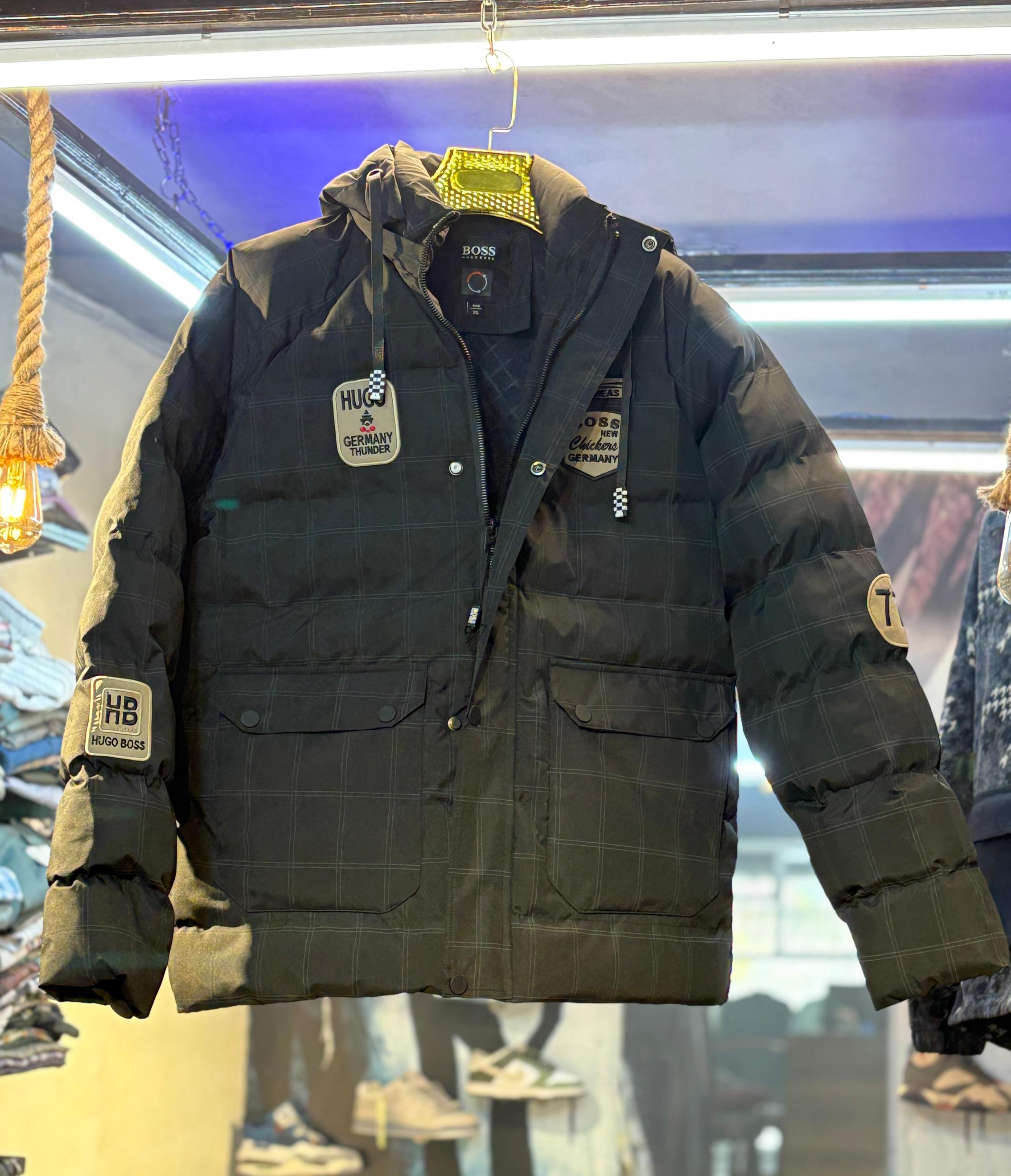 Hugo fuffer jacket | Warzone Readymade Garments | Lala Da Bagh Opposite Army Quater Jammu