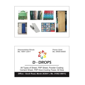 All Customers | D Drops Fiber Sheet | Ambika Main Road Near Suraj Baag Morbi 363641