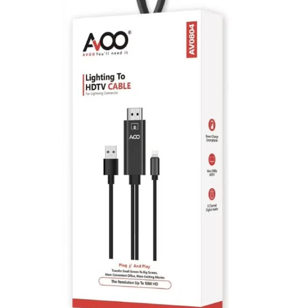 اتش دي ايفون HDMI lightning