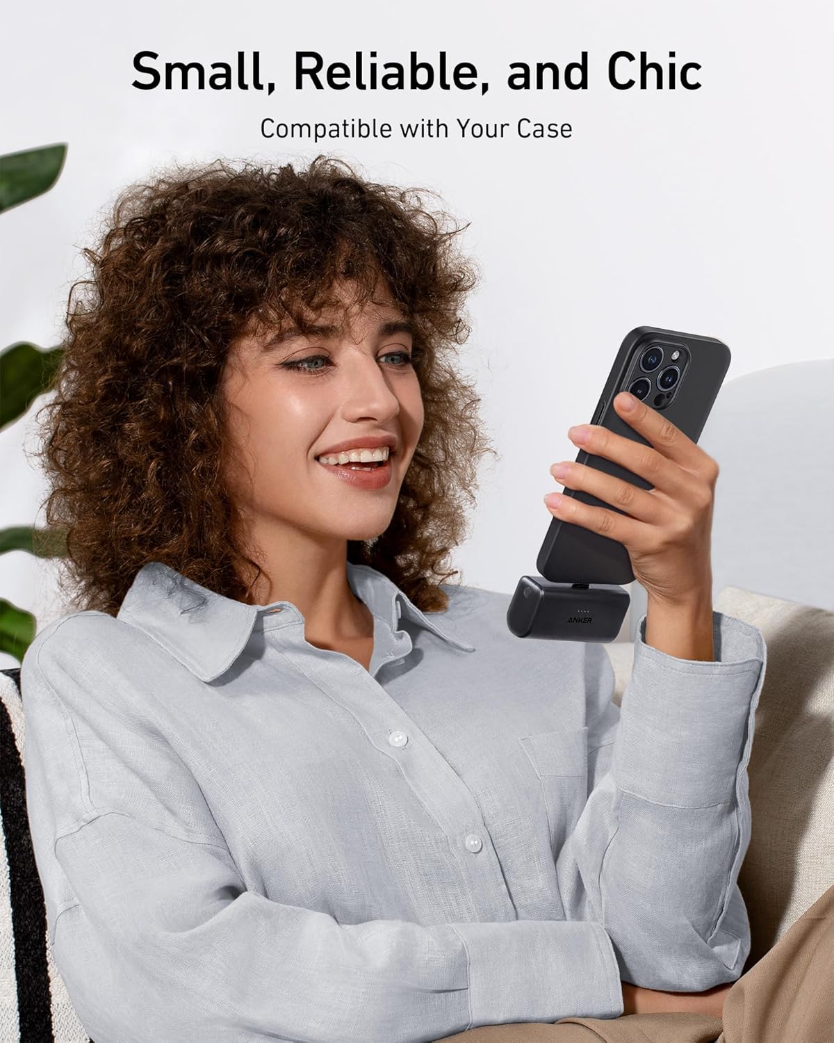 بطارية انكر تايب سي compact 5K