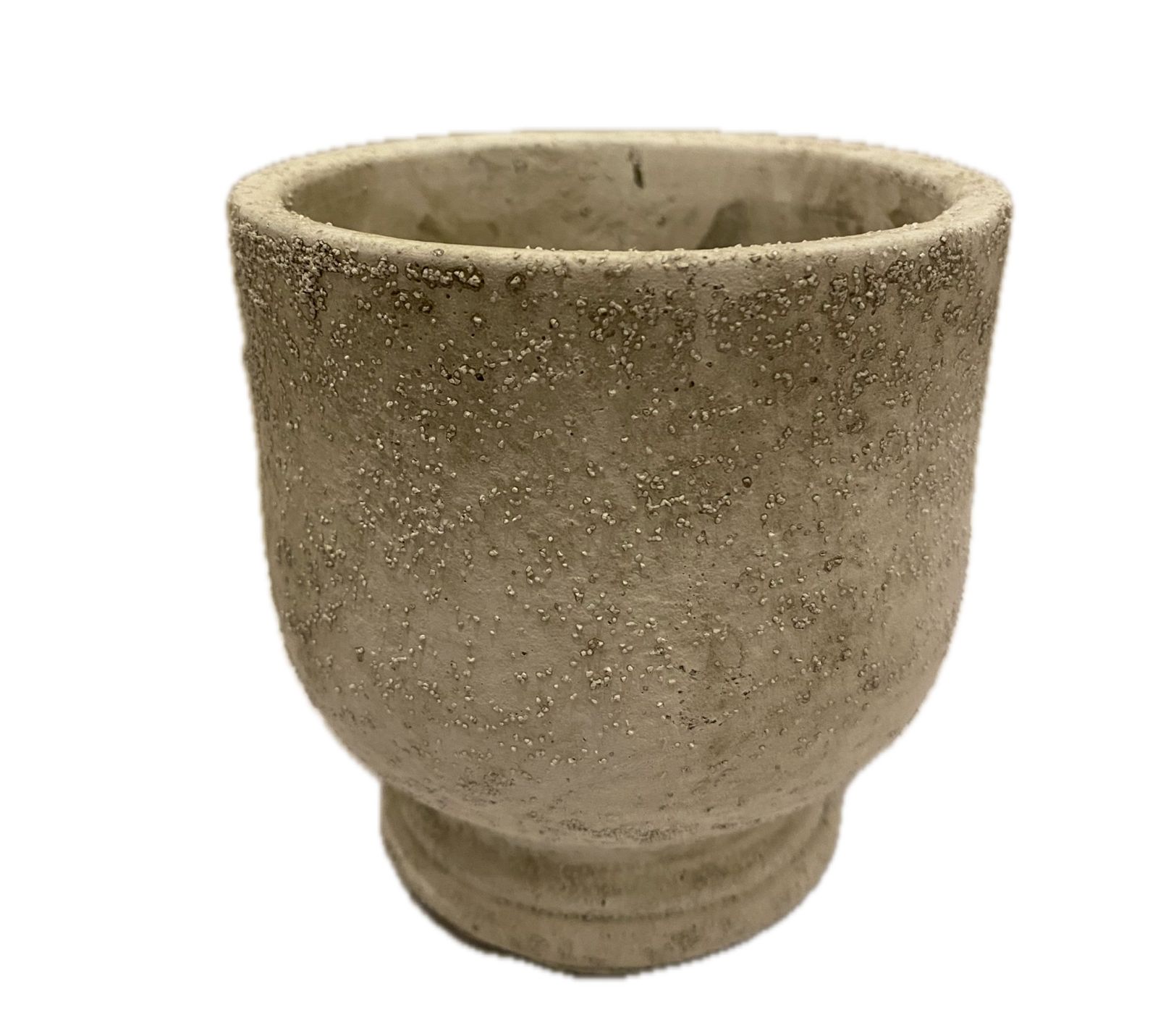 حوض سمنتي كلاسيكي بيج 10*10cm