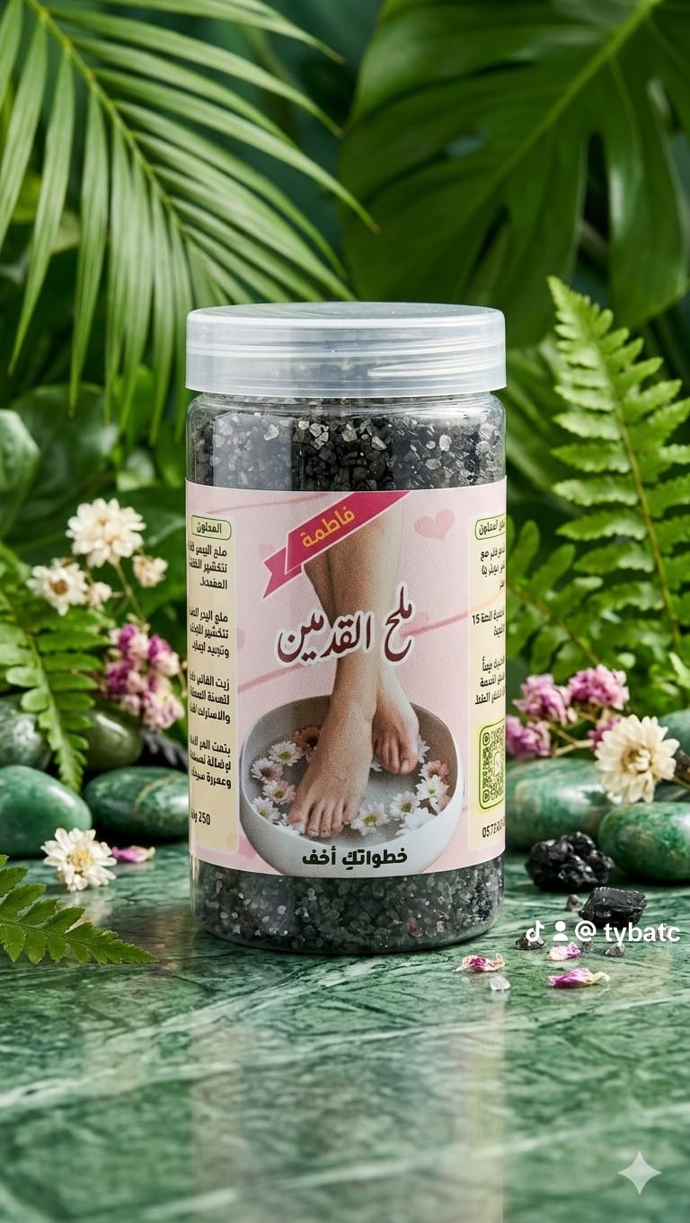 ملح القدميين