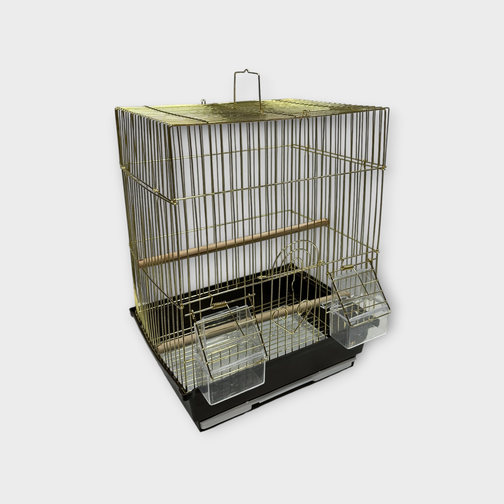 CAGE BIRD #105 GOLD قفص طيور زينة