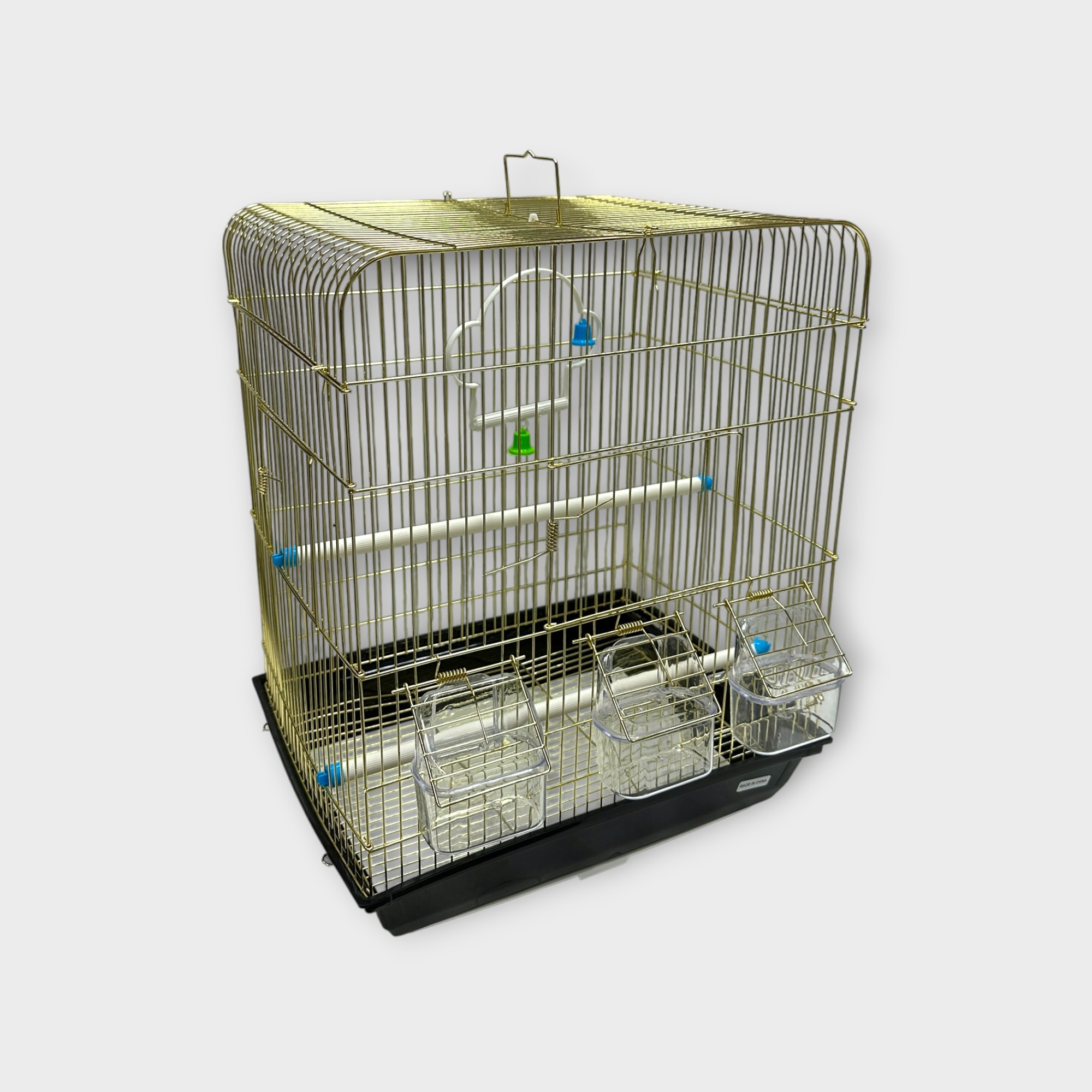CAGE BIRD #A3109 GOLD قفص طيور زينة