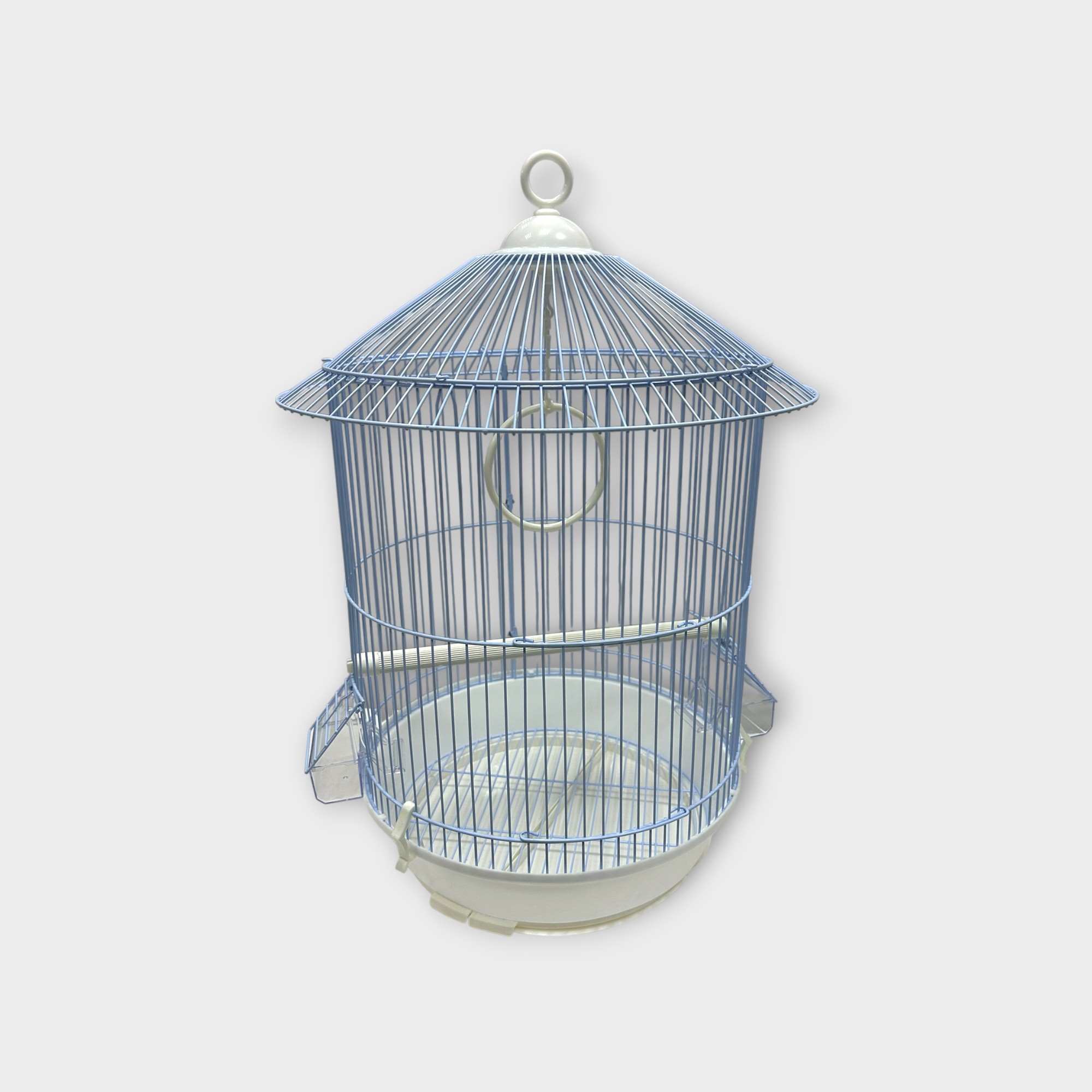 CAGE BIRD #N33A5 WHITE قفص طيور زينة