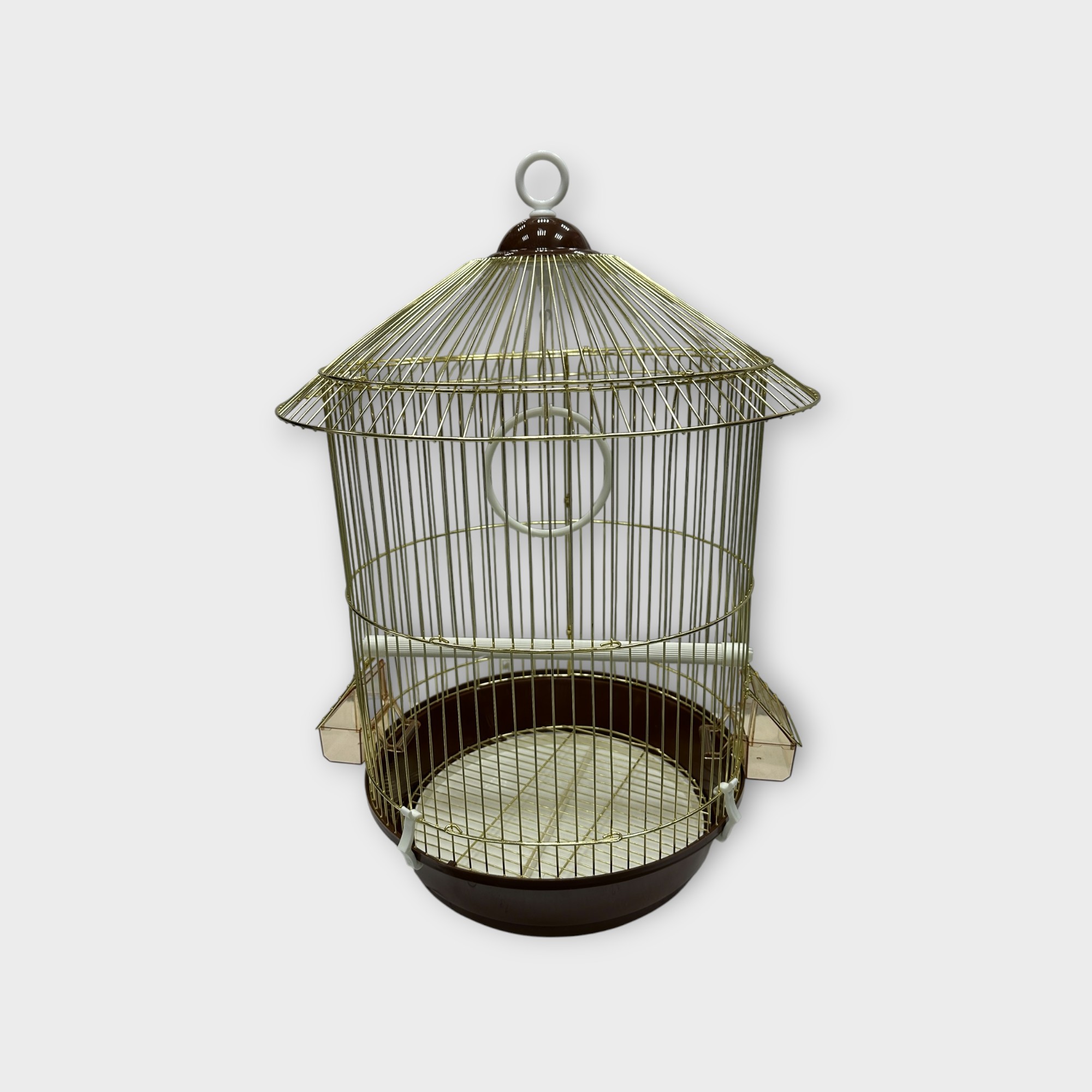 CAGE BIRD #N33A5 GOLD قفص طيور زينة